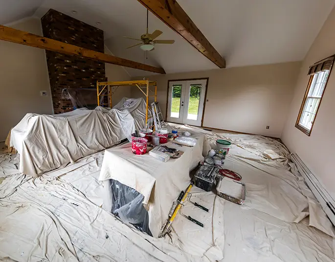 painting service inside of house springfield il